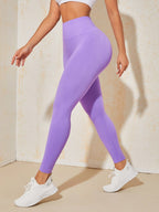 High Waist Active Pants - Stretchy & Supportive Leggings