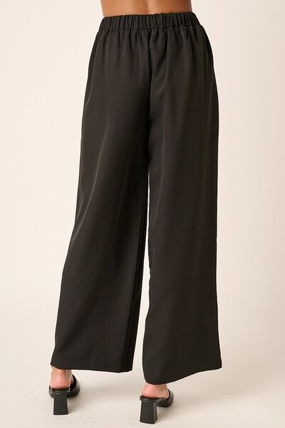 Mittoshop Inverted Pleat Wide Leg Pants