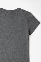 Rabbit Round Neck T-Shirt - Cute & Casual Print Tee
