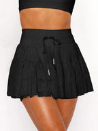High Waist Pocketed Athletic Skort
