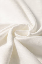 Round Neck Printed Ruffled Cap Sleeve Blouse - Chic & Feminine