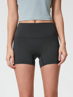 Millennia High Waist Active Shorts - Stretch & Comfort