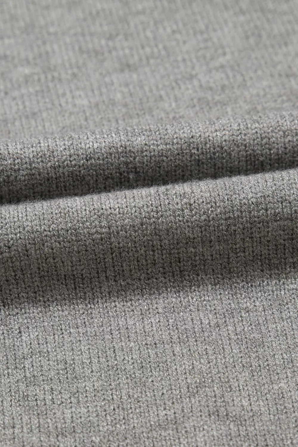 Flower Pattern Ribbed Trim Short Sleeve Boxy Sweater