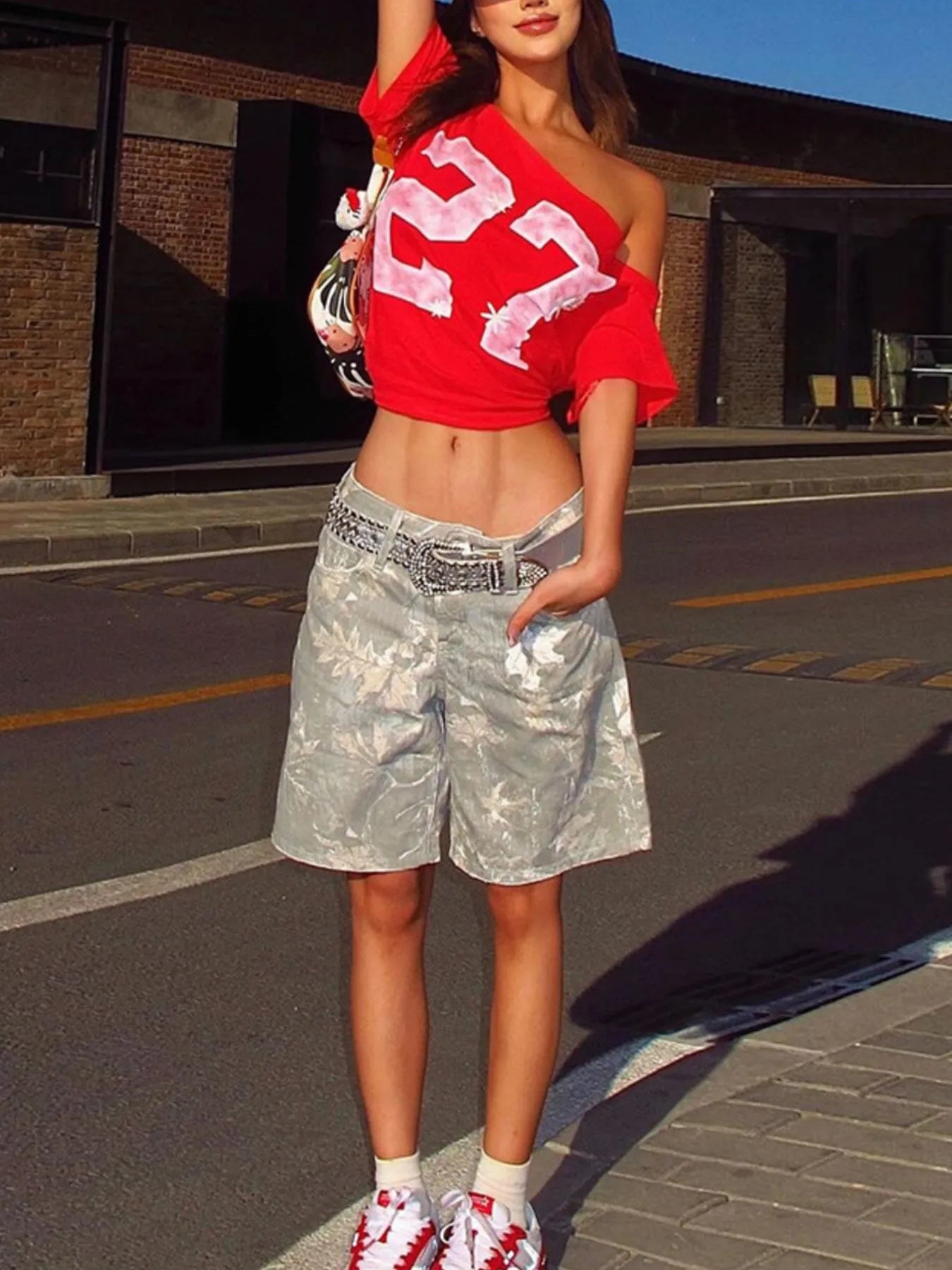Asymmetrical One-Shoulder Top â€“ Number 27 Edition
