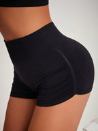 High Waist Active Shorts - Supportive & Stylish Workout Wear
