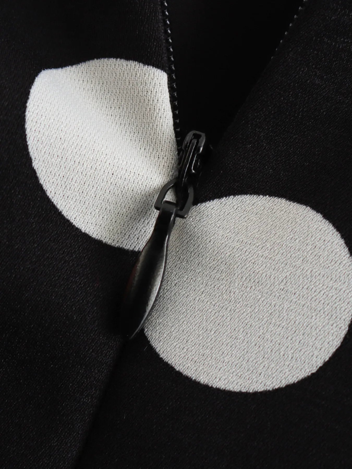 DotDrape One-Shoulder Ruffled Polka Dot Mini Dress