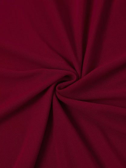 Halter Neck Ruched Mesh Slit Maxi Dress