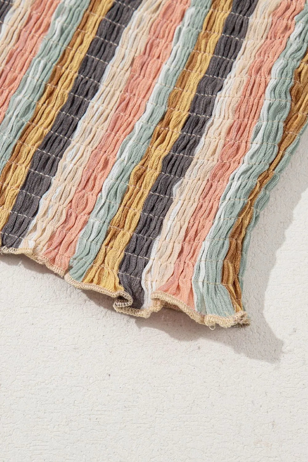 Striped Cami & Wide-Leg Pants Set - Luxe Co-ord