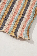 Striped Cami & Wide-Leg Pants Set - Luxe Co-ord