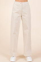 Mittoshop Corduroy Back Elastic Waist Pants