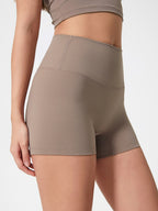 Millennia High Waist Active Shorts - Stretch & Comfort