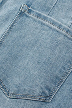 Sculpting High-Waist Button-Fly Jeans