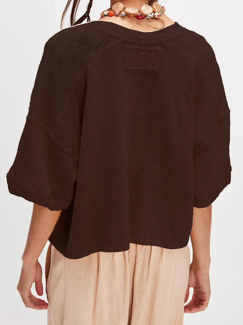 EasyEase Oversized Button-Down Shirt