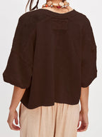 EasyEase Oversized Button-Down Shirt