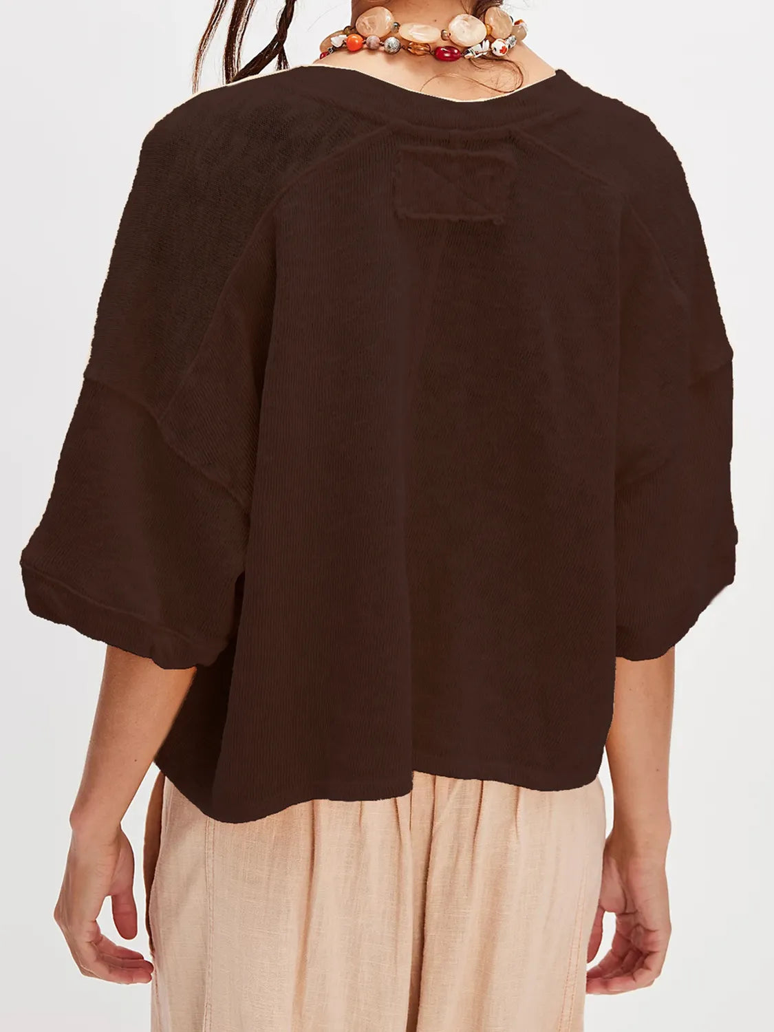 EasyEase Oversized Button-Down Shirt