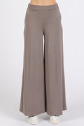 Mittoshop Yoga Air Stretch Wide-Leg Pants