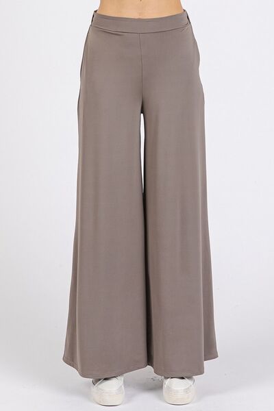 Mittoshop Yoga Air Stretch Wide-Leg Pants