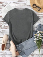 Lucky Clover Comfort Fit Round Neck T-Shirt