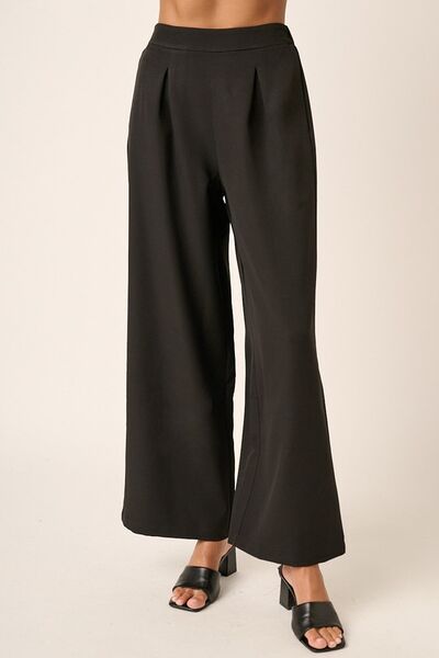 Mittoshop Inverted Pleat Wide Leg Pants