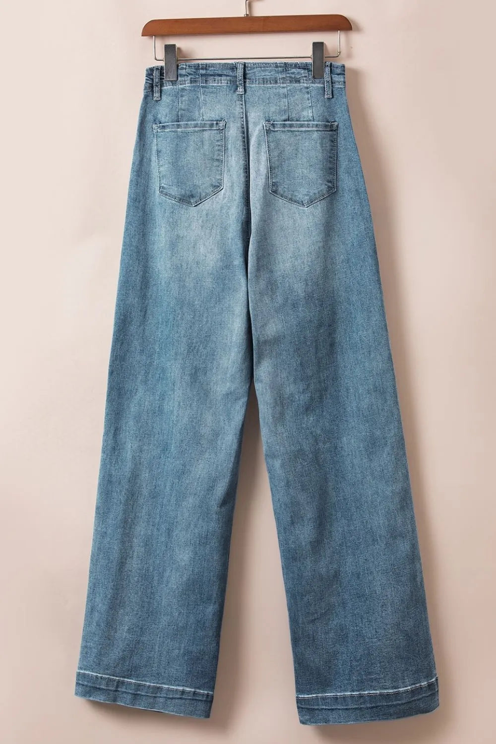 Sculpting High-Waist Button-Fly Jeans