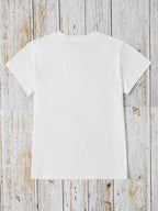 Graphic Round Neck T-Shirt - Lightweight & Comfortable